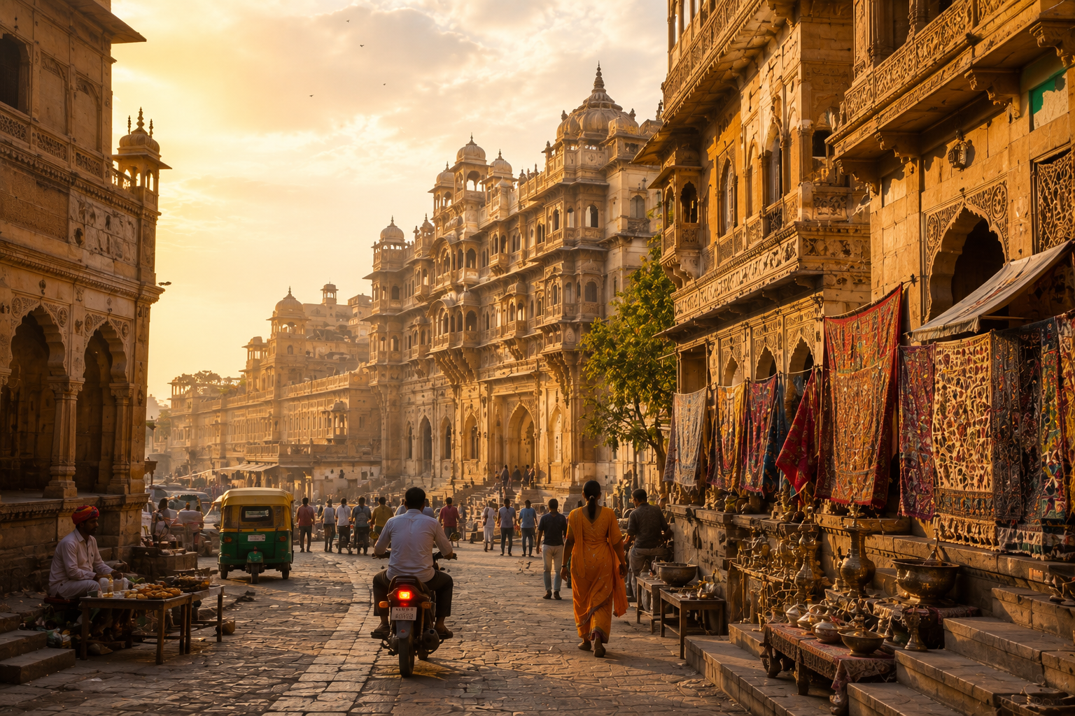 Cultural holiday in India featuring heritage architecture and local culture