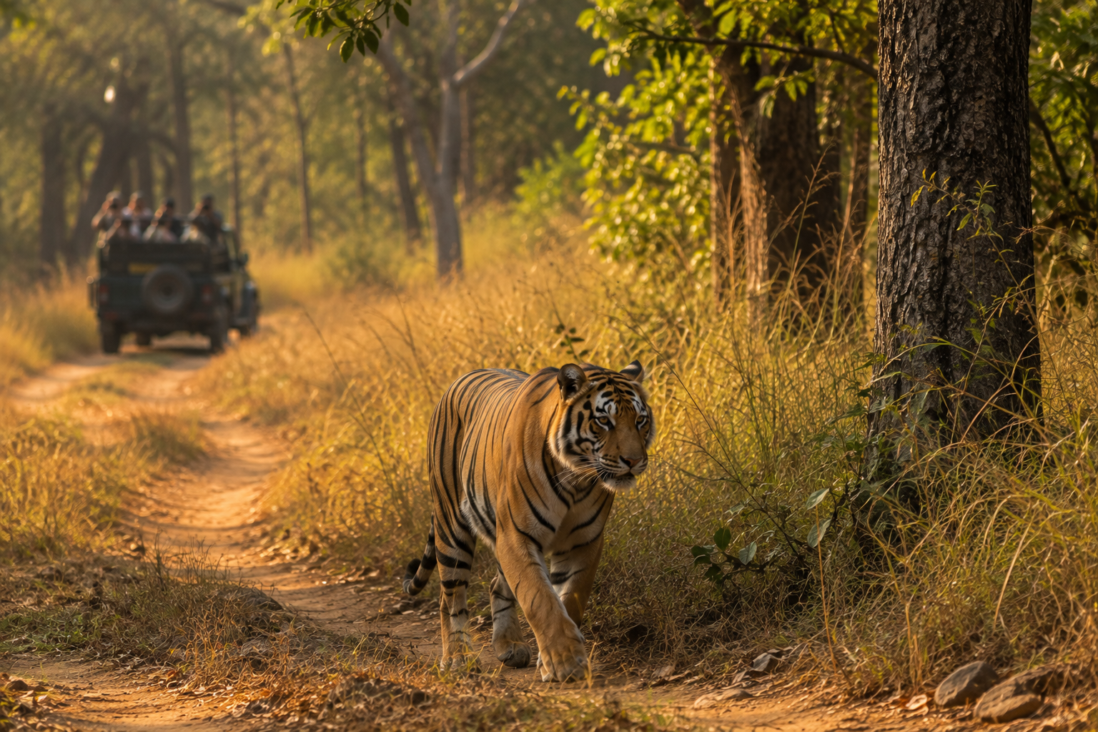 Wildlife holiday in India with Bengal tiger safari experience